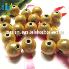 Wholesale 4mm to 30mm round gold miracle beads 500g